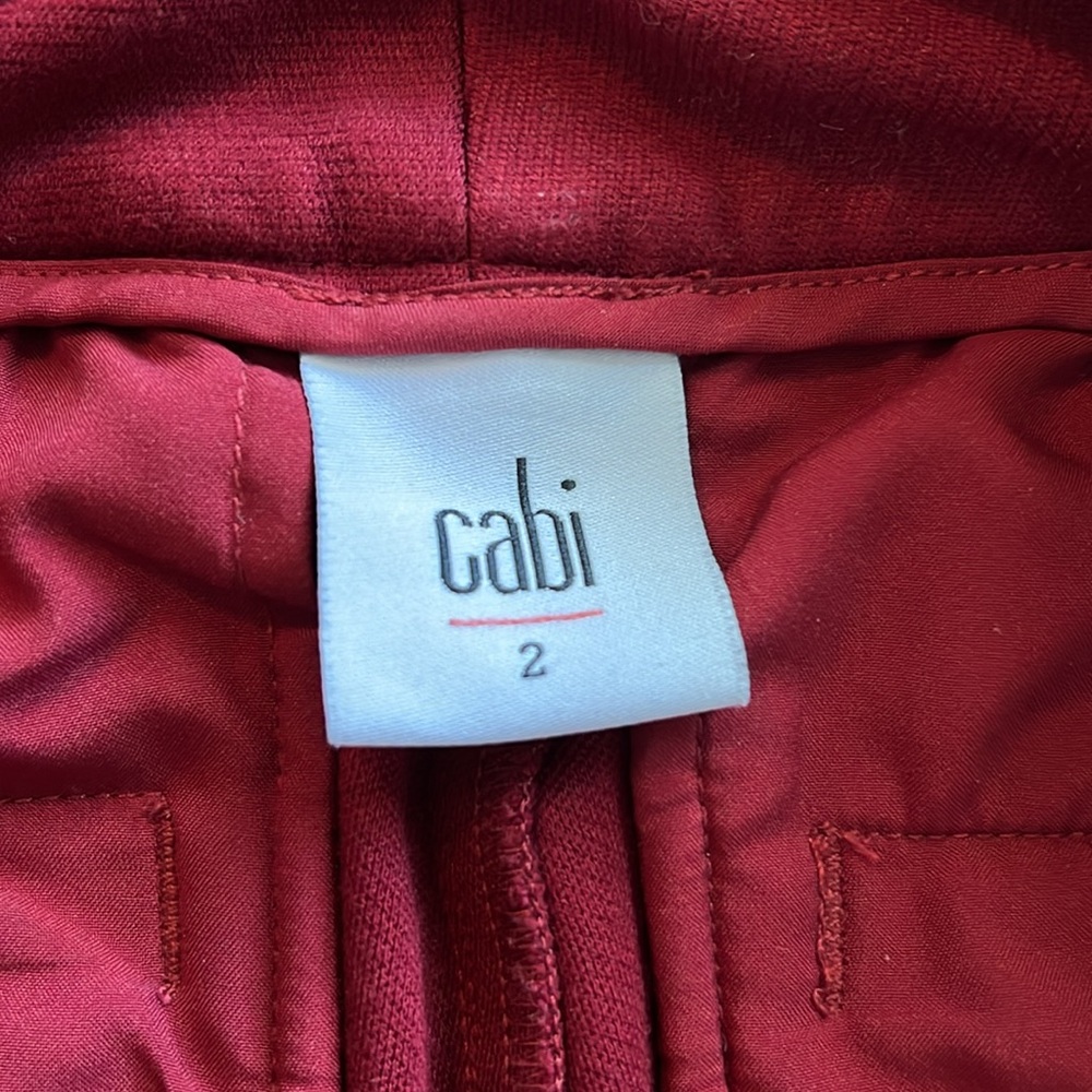 Cabi Women’s Red Pants - Picture 4 of 4